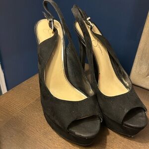 Jessica Simpson slingback heels